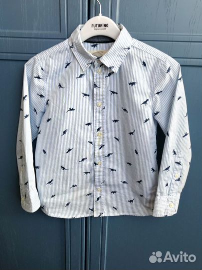 Рубашка для мальчика с динозаврами, HgM