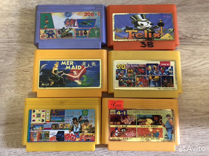 Игровая приставка dendy (денди) + 6 картирджей