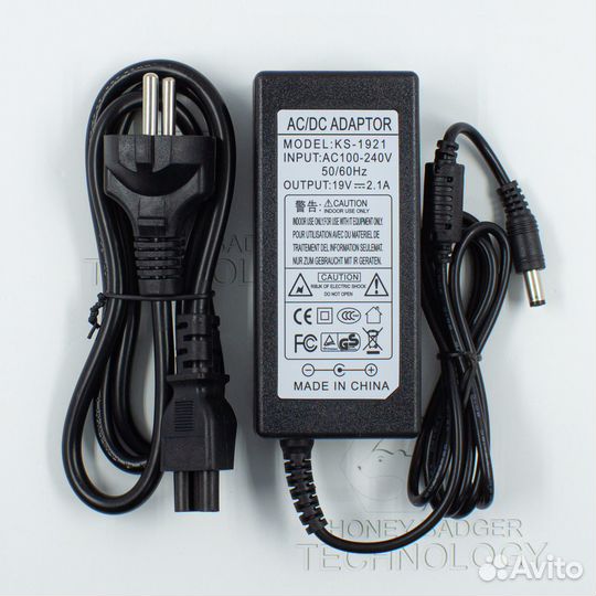 Блок питания для монитора HP 19V/2.1A (40W)