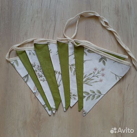 Гирлянда тканевая