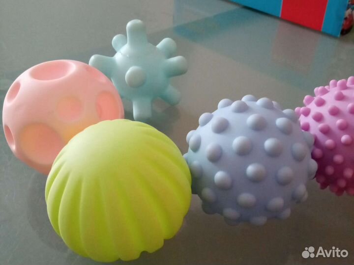 Тактильные сенсорные массажные тактильные мячики