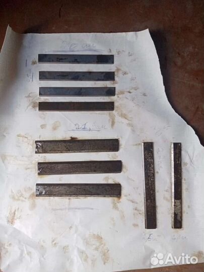 Ножи для строгального станка фуговального СССР
