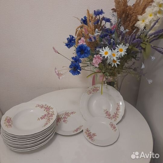 Набор тарелок новый