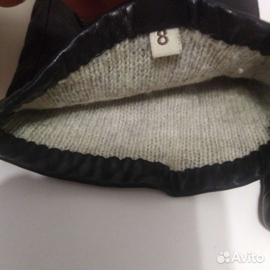 Перчатки нат. кожа