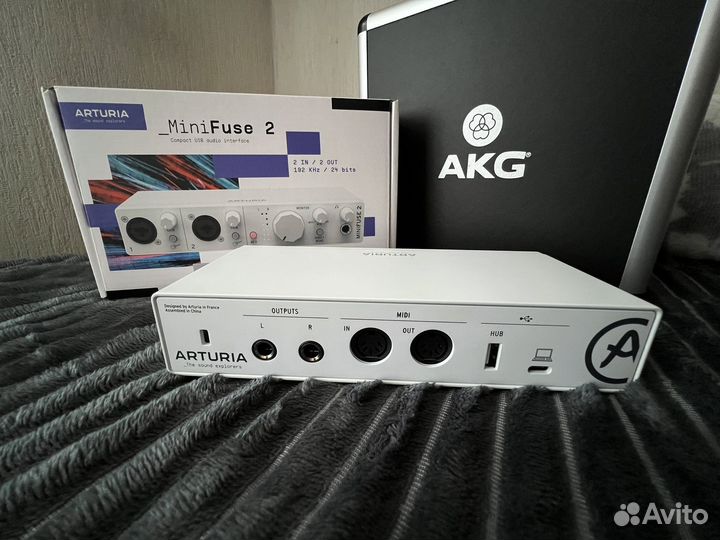 Внешняя звуковая карта arturia minifuse 2