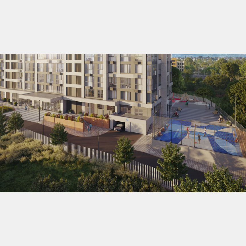 1-к. квартира, 43,6 м², 10/28 эт.