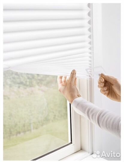 Жалюзи Шоттис Икеа гофрированная штора