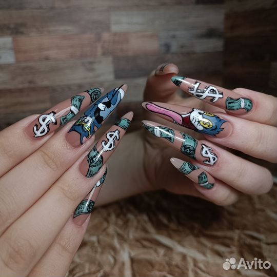 Маникюр с дизайном