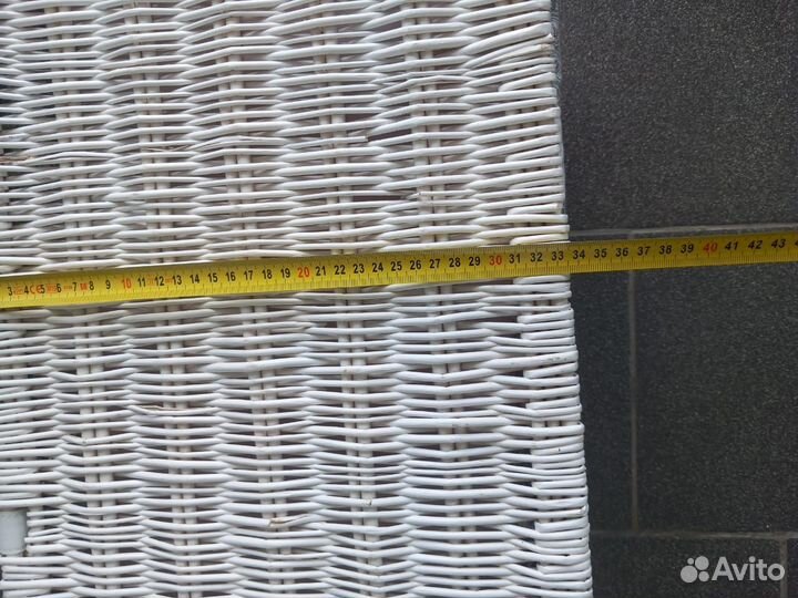 Сундук плетеный