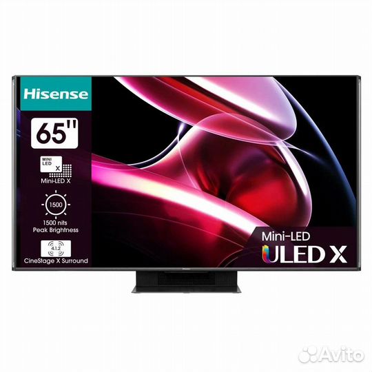 Телевизор LED Hisense 65uxkq темно-серый