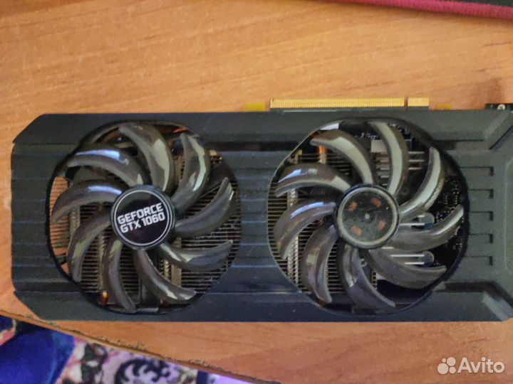 Видеокарта gtx 1060 6gb palit