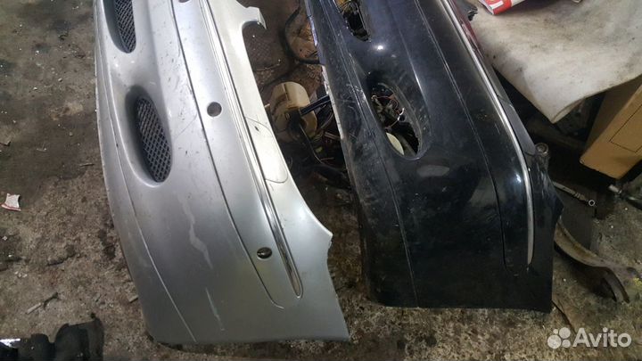 Передний бампер mercedes w220 в сборе до рестайл