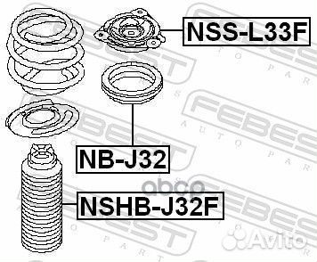 Опора переднего амортизатора NSS-L33F nssl33F F