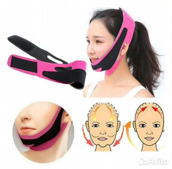 Бандаж для похудения лица