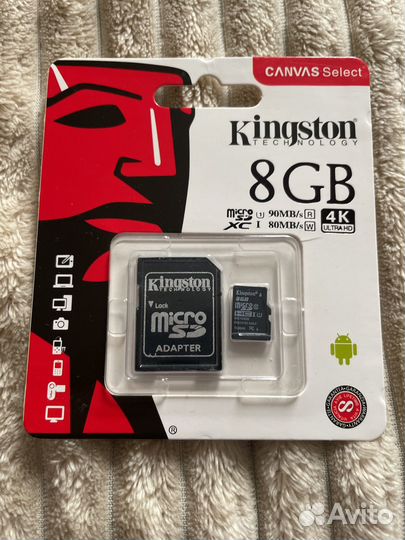 Карта памяти MicroSD usb 128 / 2 /64 8