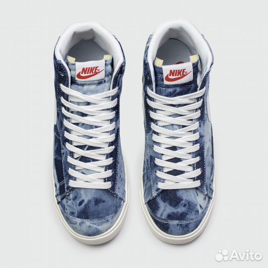 Кроссовки Nike Blazer Mid 77 Washed Denim Wmns Blu