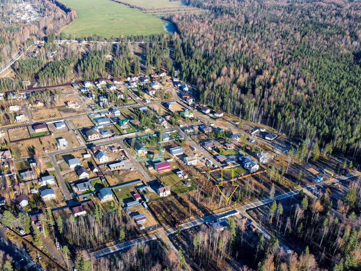 Участок 9,8 сот. (СНТ, ДНП)