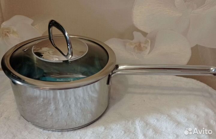Кастрюли нержавейка Kukmara
