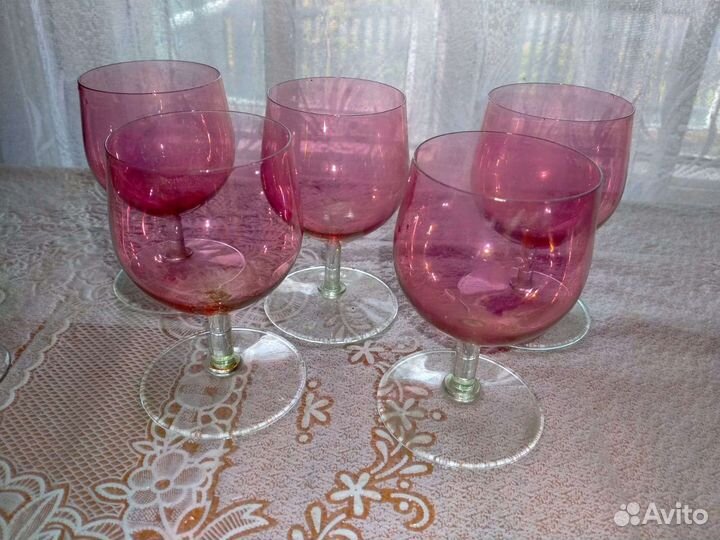 Стопки фужеры СССР (Садовая