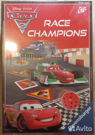 Настольные игры Тачки от Ravensburger