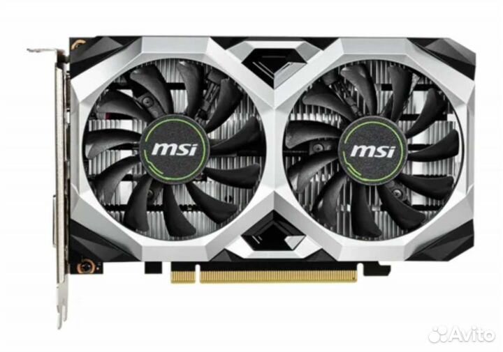 Видеокарта MSI 1650 ventus oc 4gb