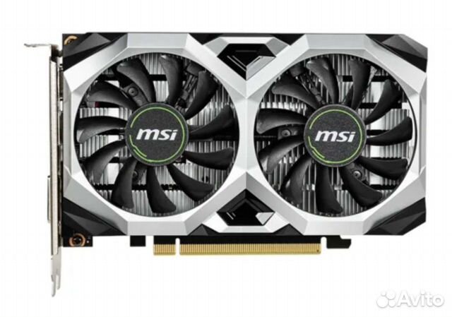 Видеокарта MSI 1650 ventus oc 4gb