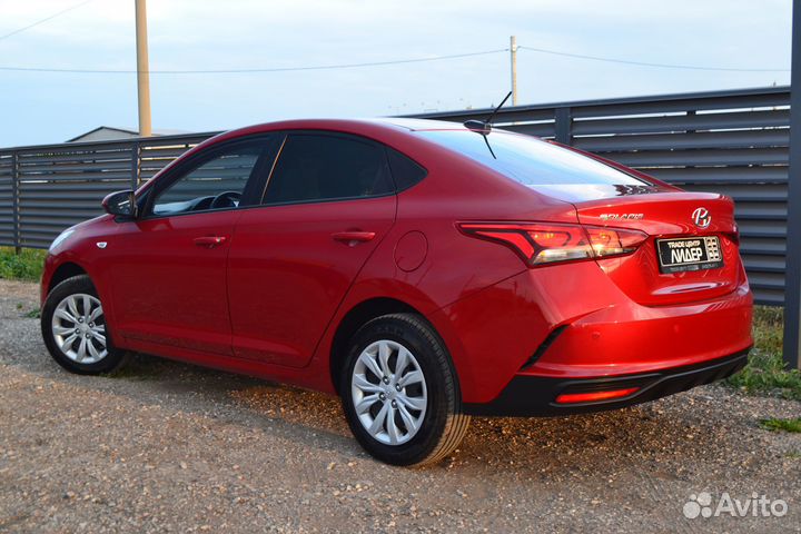 Hyundai Solaris 1.6 МТ, 2021, 12 060 км