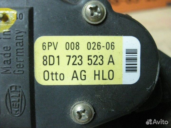 Педаль газа Audi A6 2.4