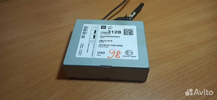 Блок управления радиоприемником Opel Astra J GTC