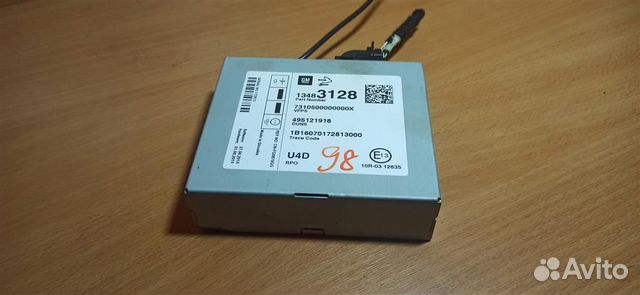 Блок управления радиоприемником Opel Astra J GTC