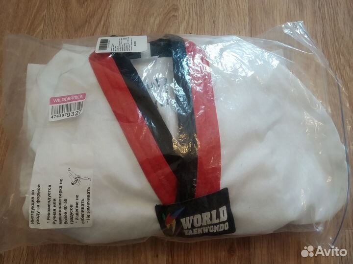 Новое кимоно для тхэквондо,форма для тхэквондо
