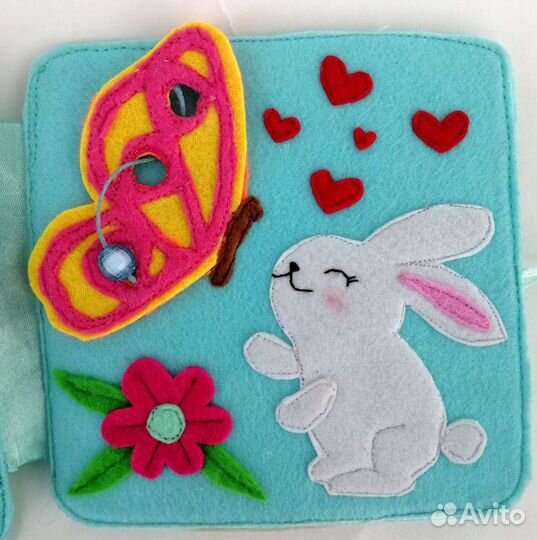 Развивающая книжка из фетра