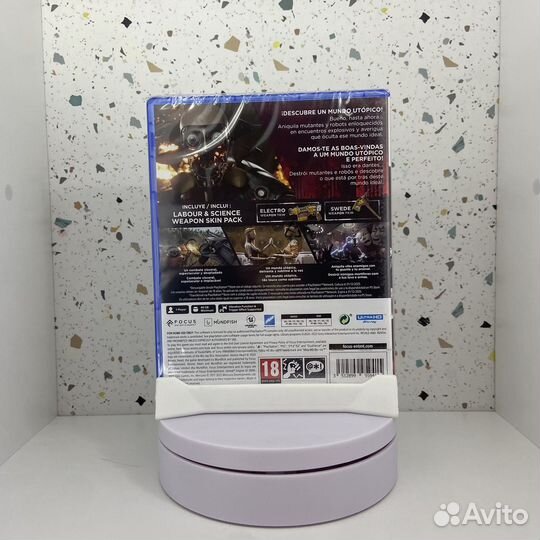 Atomic Heart PS5 новый диск