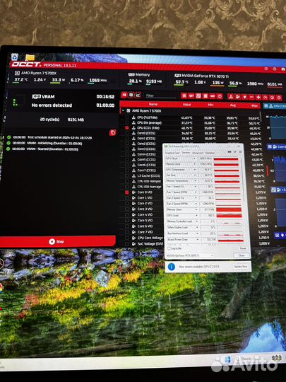 Видеокарта rtx 3070 ti palit gaming pro 8gb