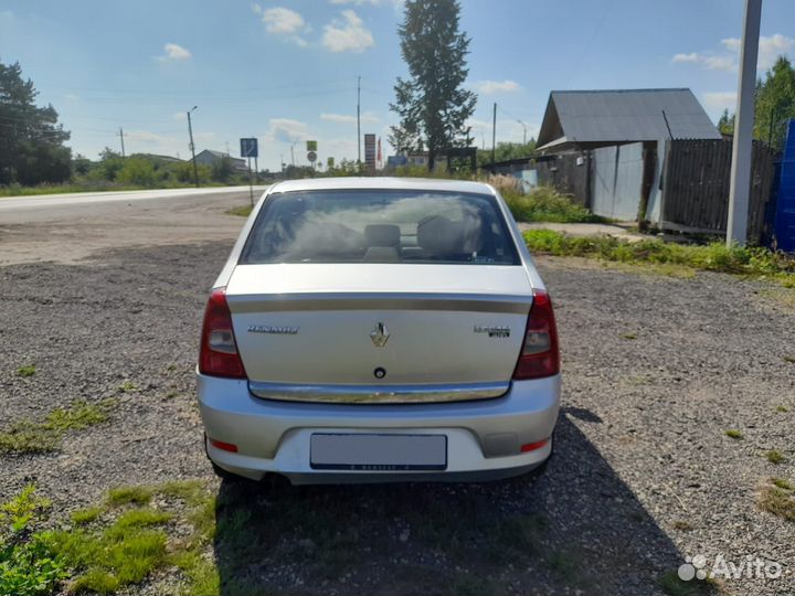 Renault Logan 1.6 МТ, 2011, 202 409 км