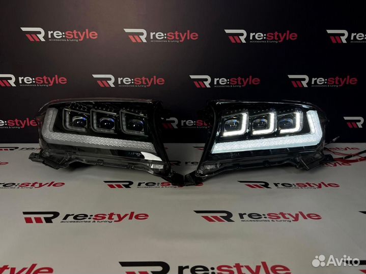 Фары Toyota Land Cruiser 200 2м 12-15 LED N1811