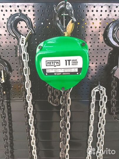 Таль ручная цепная hitch CH100, 2 т, 3 м