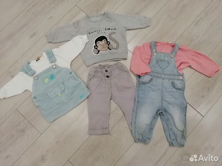 Одежда для девочки 68 74