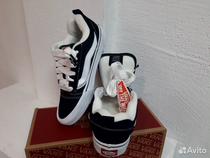 Кроссовки кеды Vans Knu-Skool VR3 кожаные 39р