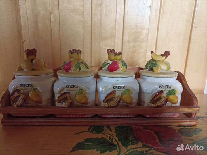 Горшочки контейнеры для специй