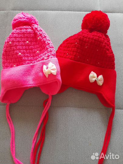 Новая детская шапочка на флисе