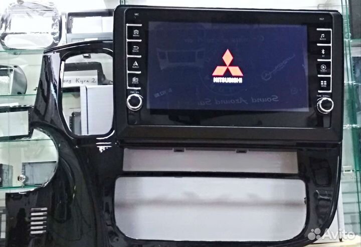 Mitsubishi Outlander магнитола Android крутилки