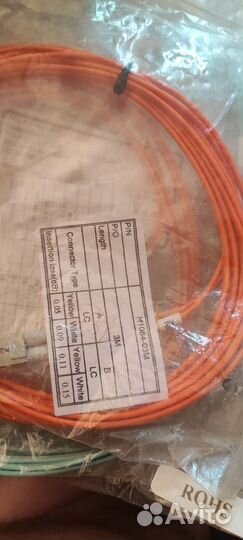 Патч корды оптические Lc, Sc, Fc