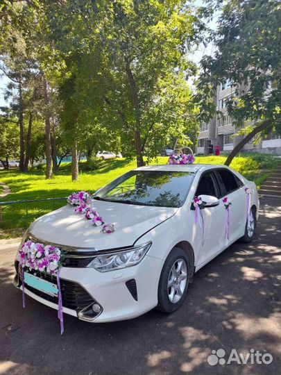 Свадебные украшения на машину