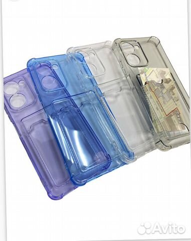 Чехол с карманом Realme C33 card case