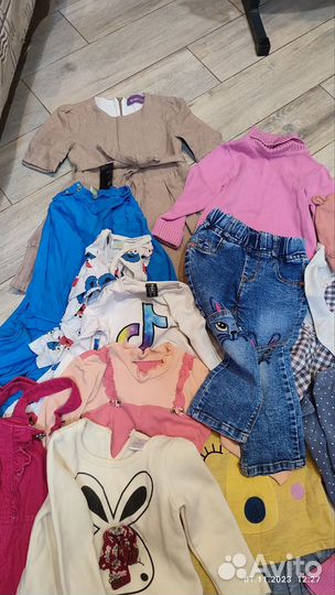 Вещи пакетом на девочку 2 года
