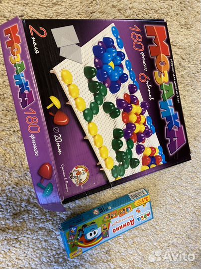 Мозайка крупная и домино