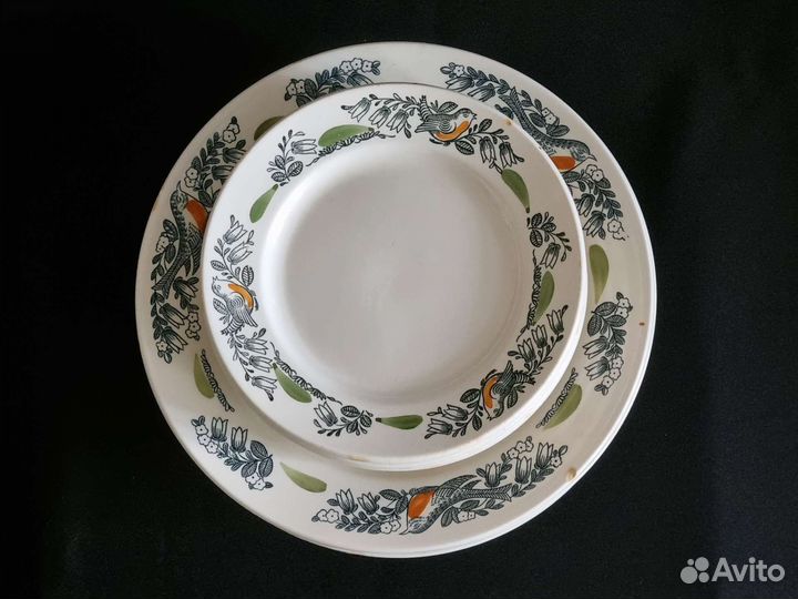 Остатки от набора Птицы зик Конаково СССР