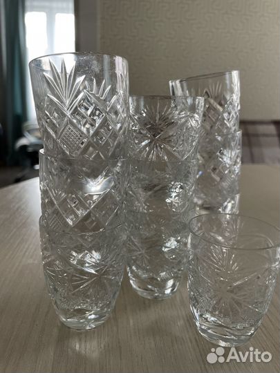 Хрустальные стопки