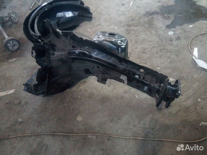 Форд фокус 2 лонжерон передний правый